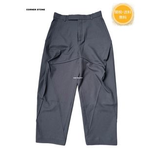 23AW CORNERSTONE TAPERED BAGGY PANTS (スラックス)