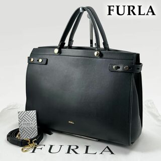 Furla - フルラ 2wayバッグ ビジネスバッグ メルキュリオ 通勤 通学 ブラック 黒