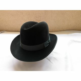 極美品 究極 Borsalino 50sヴィンテージ 6スター 中折ハット M(ネクタイ)