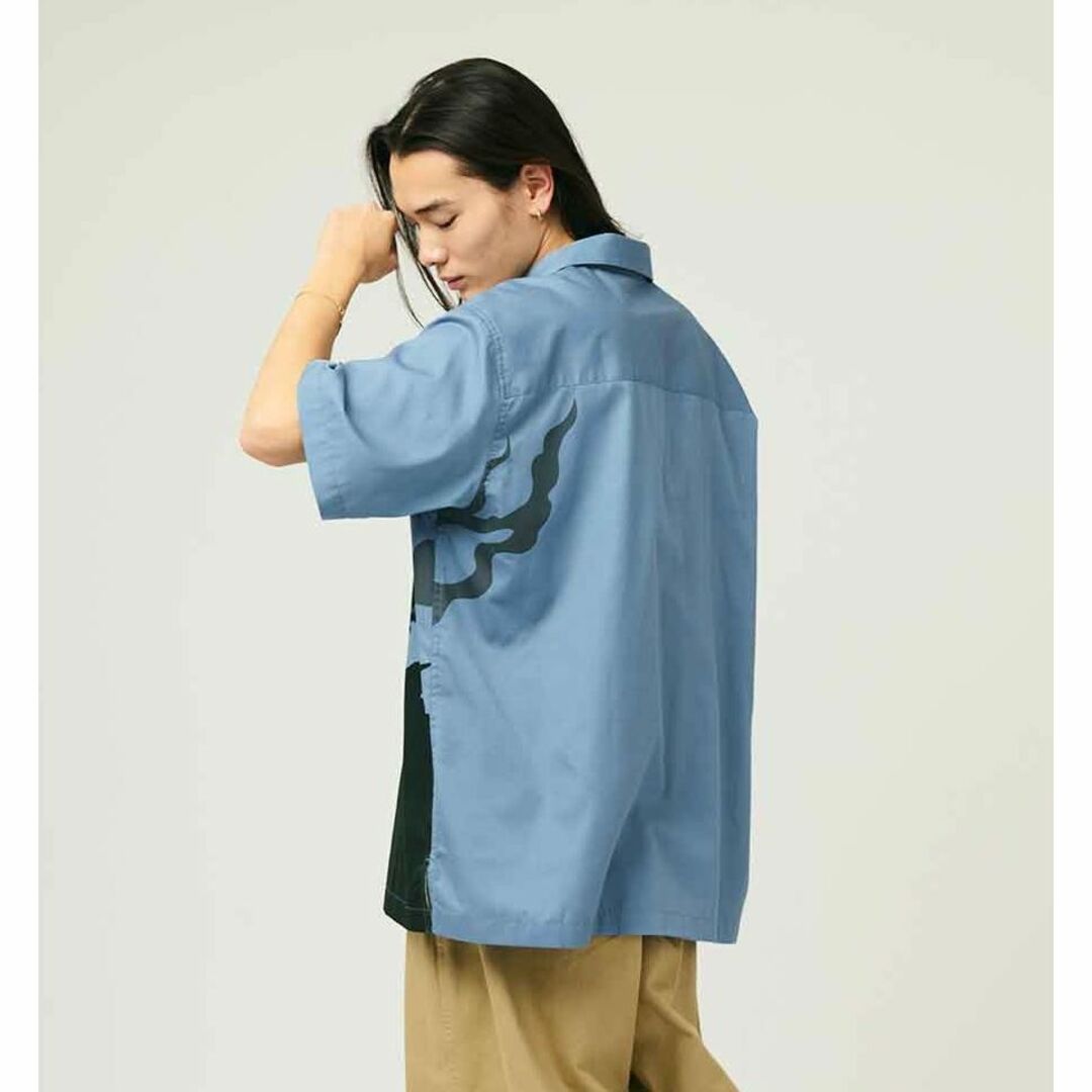 Design Tshirts Store graniph(グラニフ)のXLサイズ　「サンジ」半袖　シャツ　グラニフ　ワンピース　コラボ メンズのトップス(シャツ)の商品写真