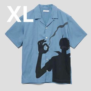 グラニフ(Design Tshirts Store graniph)のXLサイズ　「サンジ」半袖　シャツ　グラニフ　ワンピース　コラボ(シャツ)