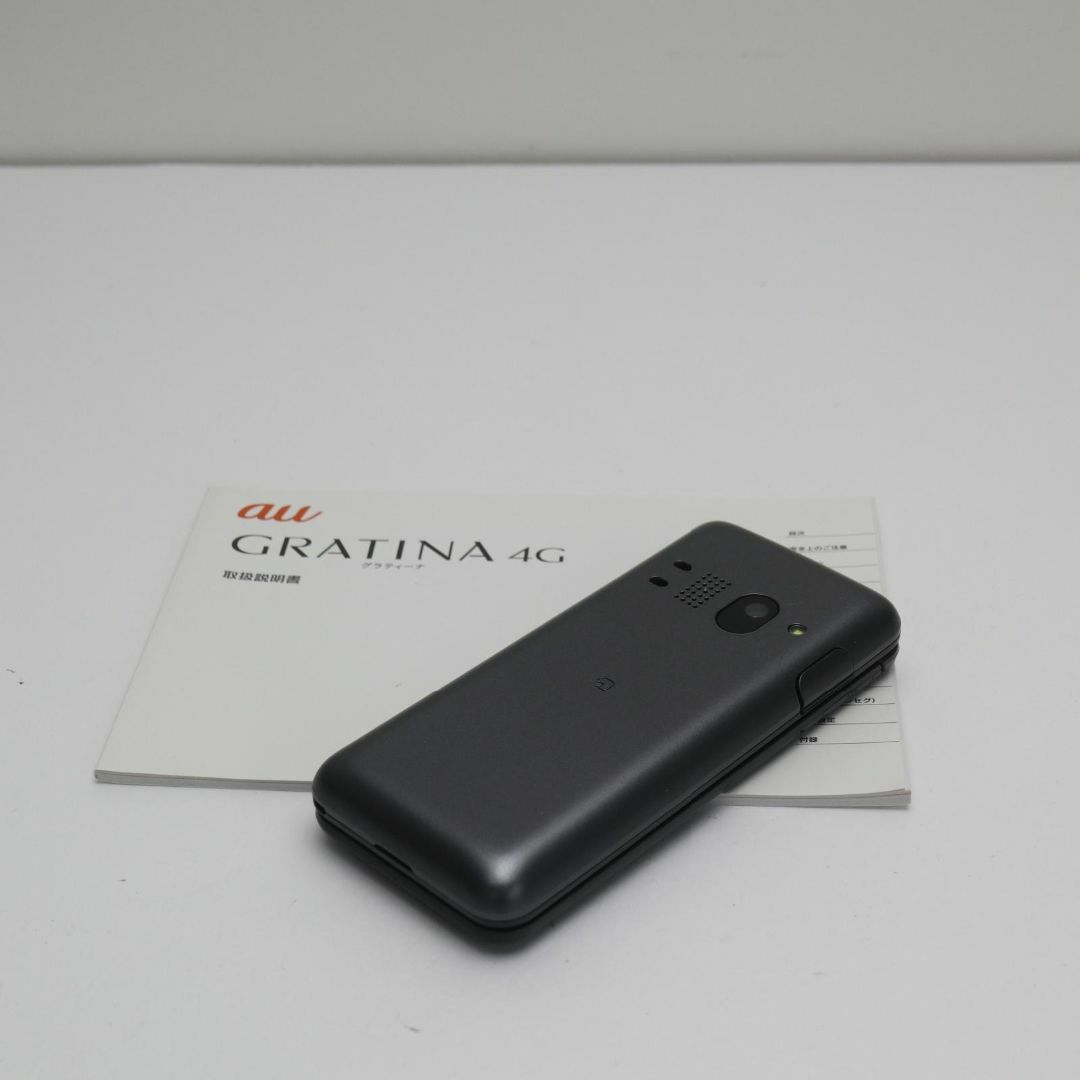 京セラ(キョウセラ)の新品 au KYF31 GRATINA 4G ブラック  M666 スマホ/家電/カメラのスマートフォン/携帯電話(携帯電話本体)の商品写真