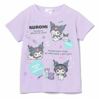 サンリオ(サンリオ)のクロミ★キッズ Tシャツ★120cm★サンリオ★半袖★女の子★パープル★(Tシャツ/カットソー)