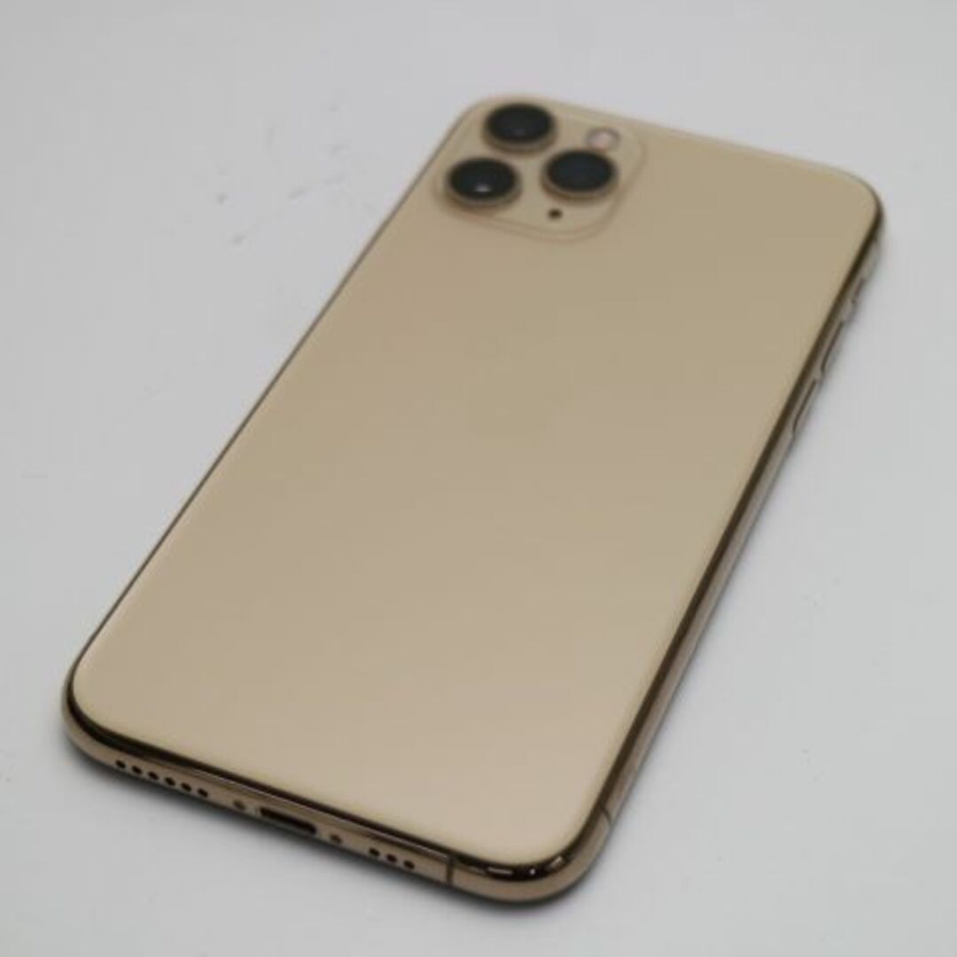 iPhone(アイフォーン)のSIMフリー iPhone 11 Pro 256GB ゴールド  M666 スマホ/家電/カメラのスマートフォン/携帯電話(スマートフォン本体)の商品写真