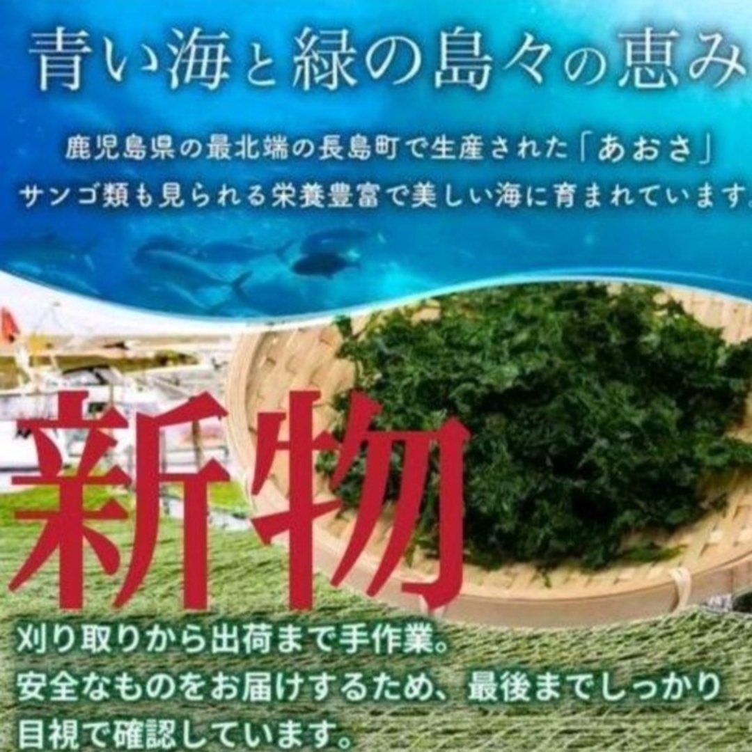 鹿児島県産 あおさ  あおさのり  乾燥あおさ 食品/飲料/酒の加工食品(乾物)の商品写真