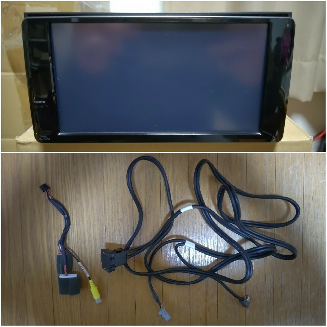 トヨタ(トヨタ)のトヨタ純正 SDナビ NSLN-W62 Panasonic Bluetooth 自動車/バイクの自動車(カーナビ/カーテレビ)の商品写真