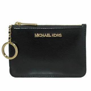 マイケルコース(Michael Kors)のマイケルコース コインポーチ 35H3GTVP1M BLACK(コインケース)