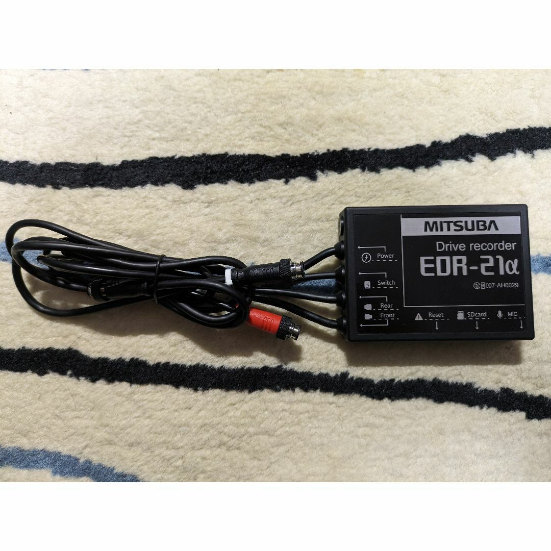MITSUBA(ミツバサンコーワ) バイク専用ドライブレコーダー EDR-21A MITSUBA(ミツバサンコーワ) バイク専用ドライブレコーダー EDR-21A