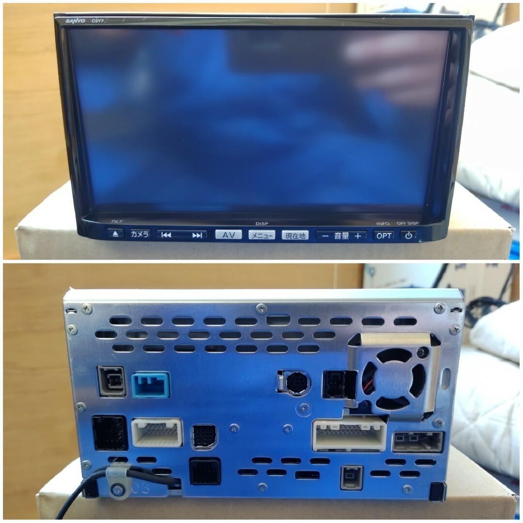 マツダ(マツダ)のマツダ 純正HDDナビ C9Y7 SANYO DVD SDカード USB 自動車/バイクの自動車(カーナビ/カーテレビ)の商品写真