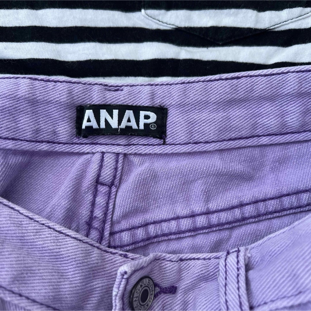 ANAP(アナップ)の☆最終値下げ☆【ANAP】ANAPGIRL Tシャツ＆ショートパンツset レディースのパンツ(ショートパンツ)の商品写真