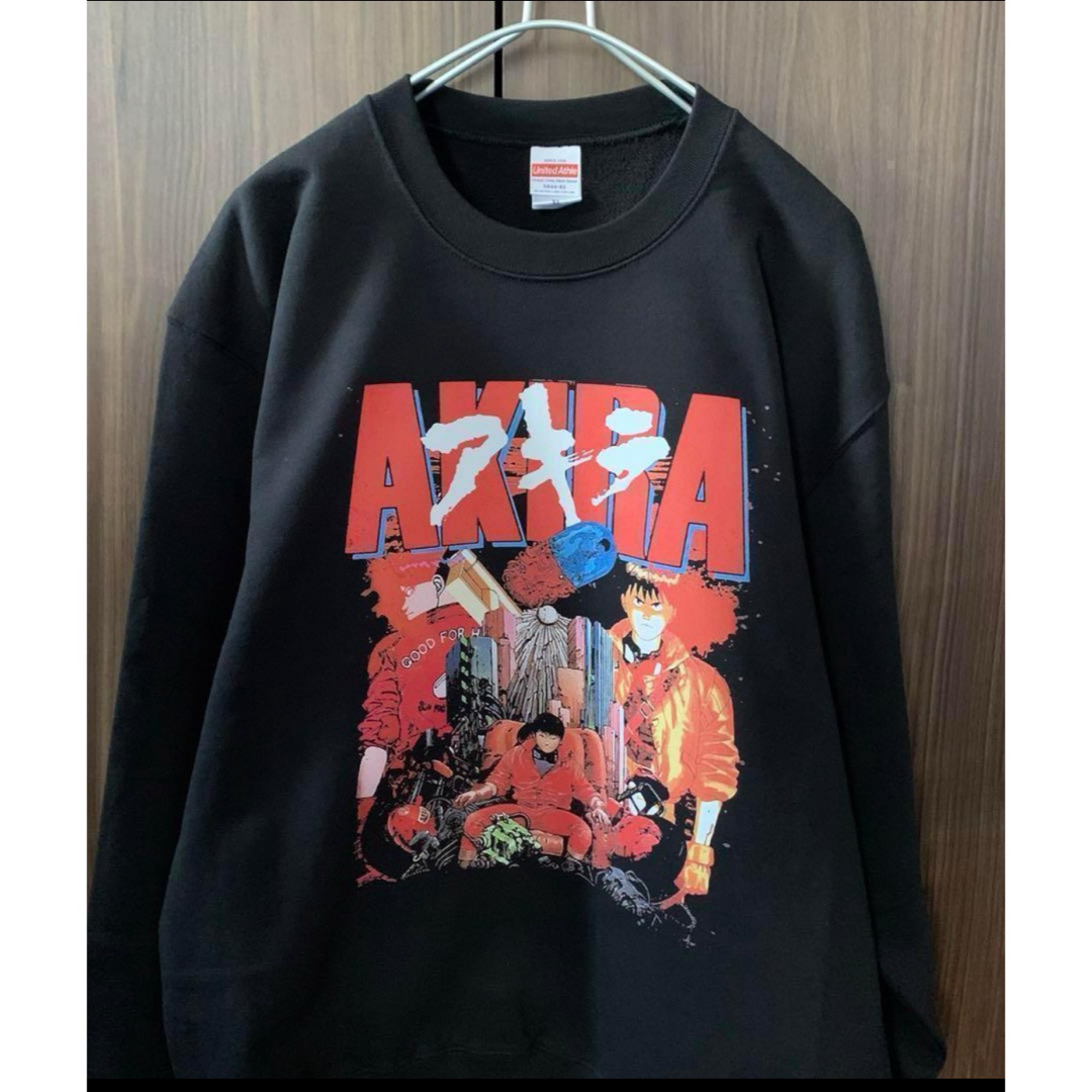 AKIRA アキラ トレーナー ブラック vintage 試着のみ メンズのトップス(スウェット)の商品写真