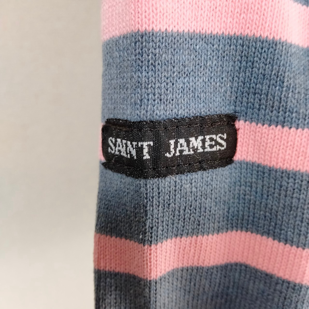 SAINT JAMES(セントジェームス)のSAINTJAMES セントジェームス　ボーダー　ロンt 長袖　古着　春服 メンズのトップス(Tシャツ/カットソー(七分/長袖))の商品写真