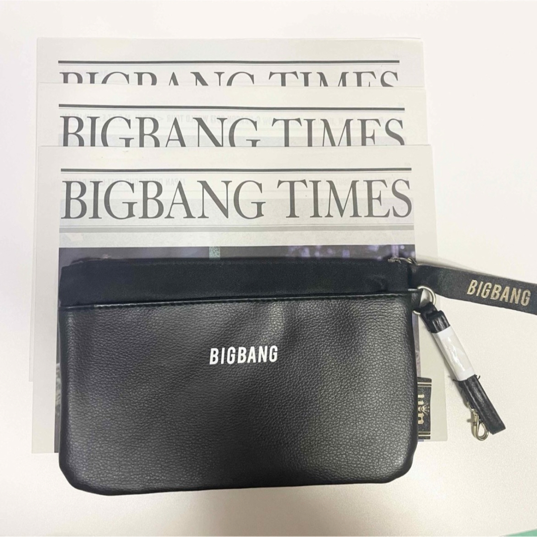 BIGBANG(ビッグバン)のBIGBANG ポーチ　BIGBANG TIMES ファンクラブ エンタメ/ホビーのタレントグッズ(アイドルグッズ)の商品写真