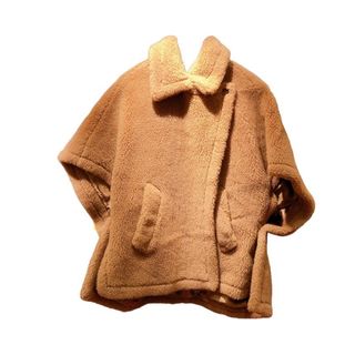 マックスマーラ(Max Mara)の　マックスマーラ Max Mara TEBE テディベアケープポンチョ キャメル レディース ポンチョ(ポンチョ)