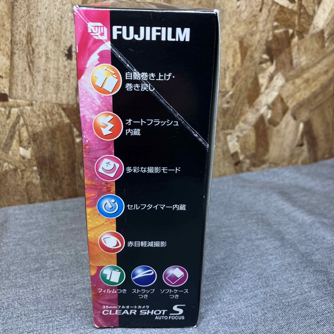 富士フイルム(フジフイルム)の【Nつ1254】FUJI FILM CLEAR SHOT S AF富士フイルム  スマホ/家電/カメラのカメラ(フィルムカメラ)の商品写真