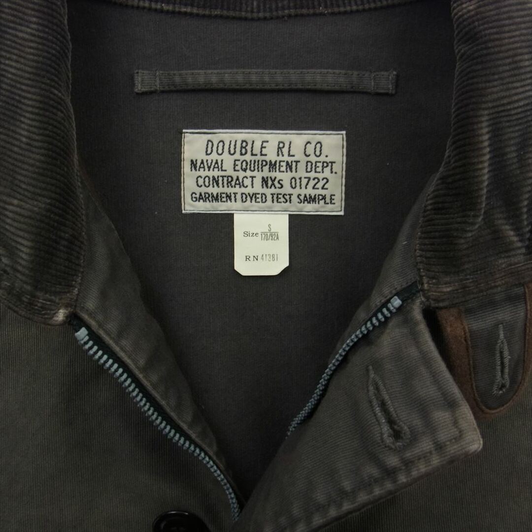RRL(ダブルアールエル)のRRL ダブルアールエル ジャケット GARMENT DYED TEST SAMPLE Type N-1 Deck Jacket ヴィンテージ加工 デッキ ジャケット ブラウン系 S【中古】 メンズのジャケット/アウター(その他)の商品写真