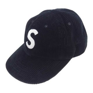 シュプリーム(Supreme)のSupreme シュプリーム キャップ 23AW Corduroy S Logo 6-Panel Cap コーデュロイ Sロゴ キャップ 帽子 ブラック系【中古】(その他)