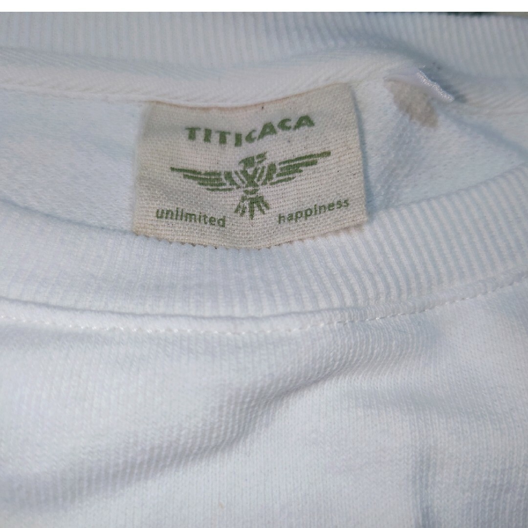 titicaca(チチカカ)のチチカカ　カレッジロゴスエットプルオーバー レディースのトップス(トレーナー/スウェット)の商品写真