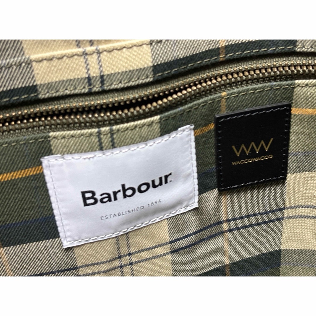 Barbour(バーブァー)のバブアー/コラボ/ドレステリア/トート/バッグ/限定/キルティング/別注/カーキ レディースのバッグ(トートバッグ)の商品写真