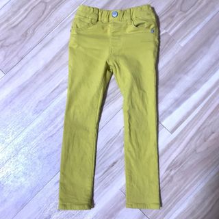 エフオーキッズ(F.O.KIDS)のF.O.KIDS 黄色　イエロー　長ズボン　ストレッチパンツ　100(パンツ/スパッツ)