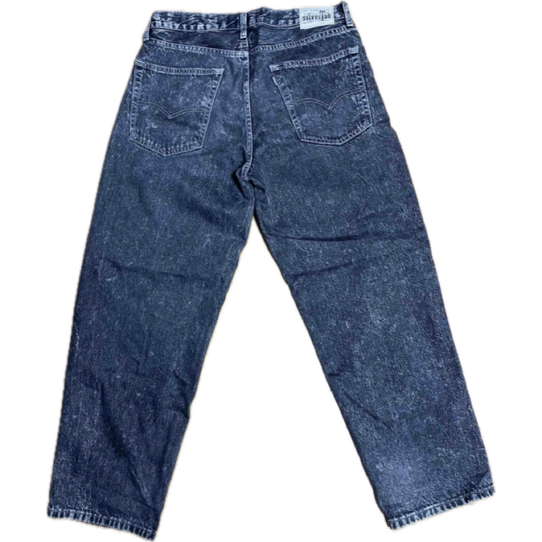 SILVER TAB（Levi's）(シルバータブ)のbuggyシルバータブ　ブラックケミカル　W30L30 メンズのパンツ(デニム/ジーンズ)の商品写真