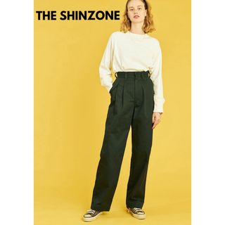 Shinzone - 美品○THE SHINZONE/シンゾーン/TOMBOY PANTS/グリーン