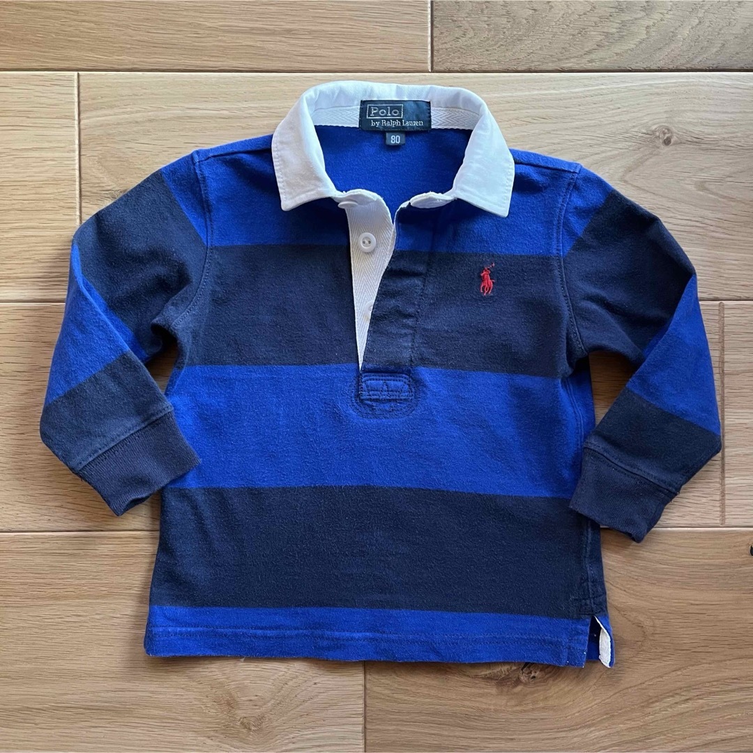 POLO RALPH LAUREN(ポロラルフローレン)のポロラルフローレン ラガーシャツ　80 キッズ/ベビー/マタニティのベビー服(~85cm)(シャツ/カットソー)の商品写真