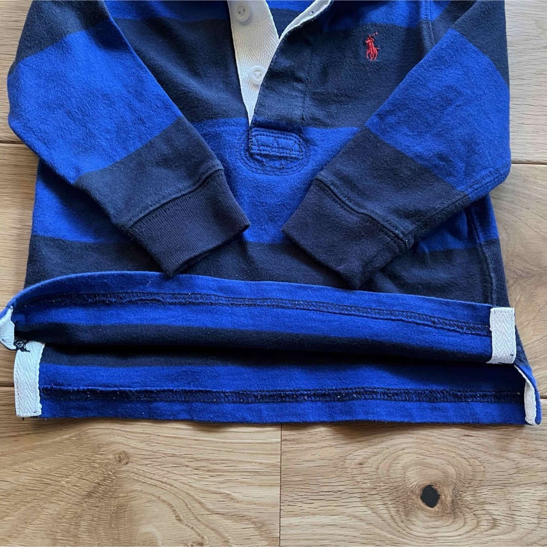 POLO RALPH LAUREN(ポロラルフローレン)のポロラルフローレン ラガーシャツ　80 キッズ/ベビー/マタニティのベビー服(~85cm)(シャツ/カットソー)の商品写真