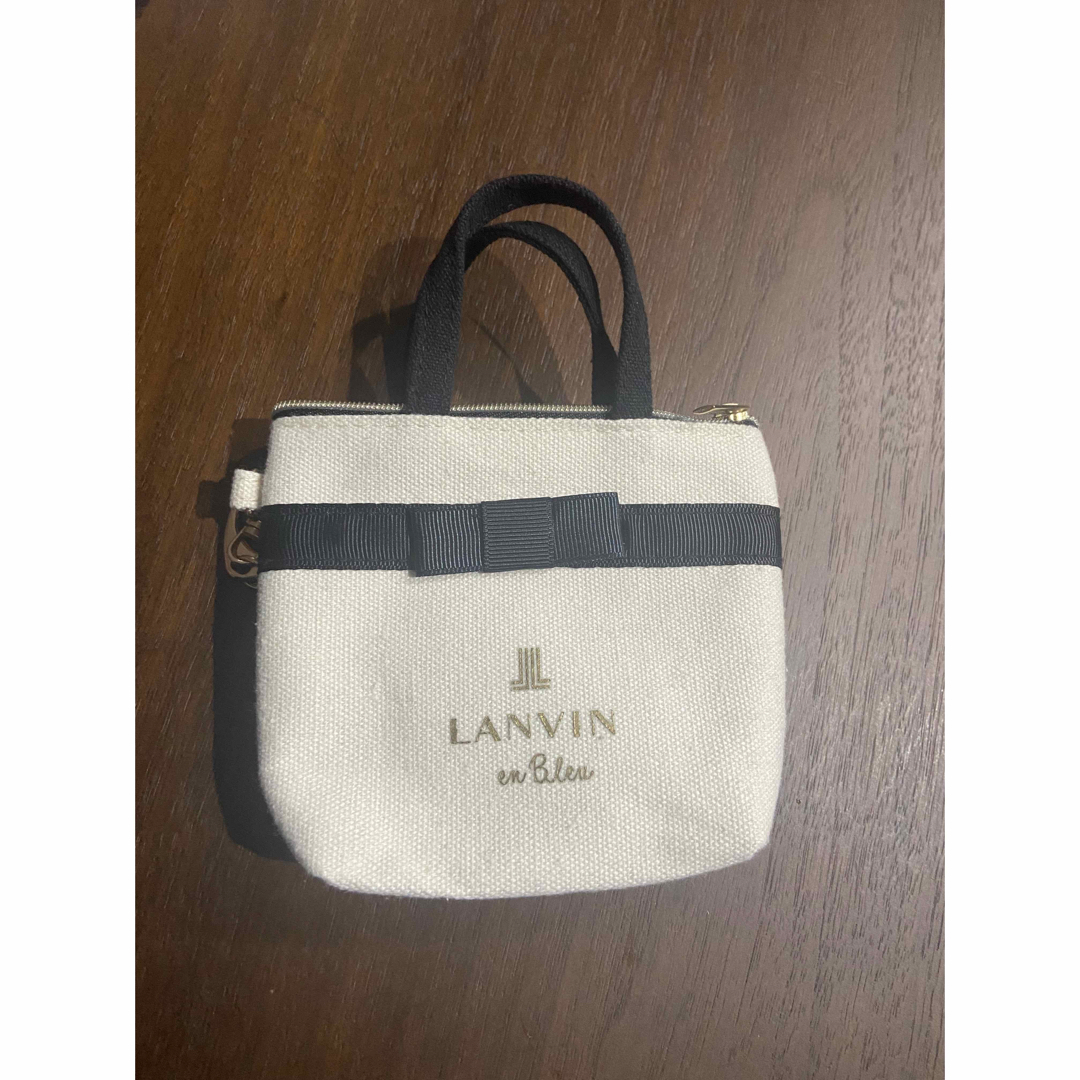 LANVIN en Bleu(ランバンオンブルー)のLANVIN en Bleu ランバン レディースのファッション小物(ポーチ)の商品写真