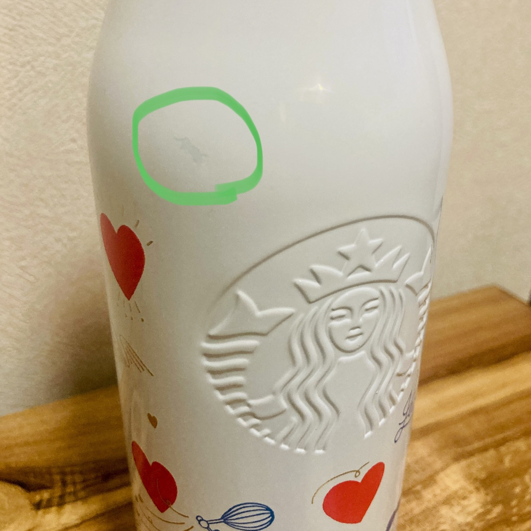 Starbucks(スターバックス)の【限定】ステンレスロゴボトル　バレンタイン　2022 インテリア/住まい/日用品のキッチン/食器(タンブラー)の商品写真