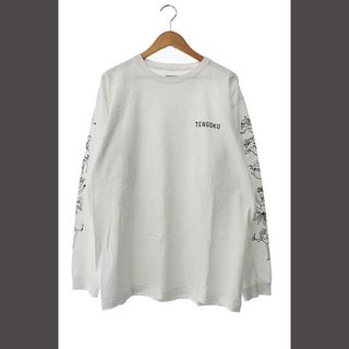 ワコマリア(WACKO MARIA)のワコマリア 18AW 天国東京 ヌード ガール 長袖 Tシャツ ロンT L 白(Tシャツ/カットソー(七分/長袖))