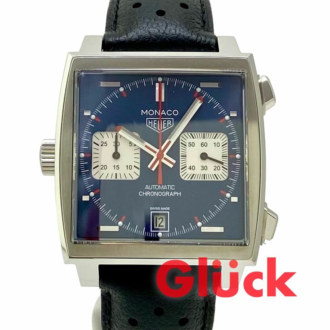 TAG Heuer(タグホイヤー)のタグ・ホイヤー モナコ クロノグラフ CAW211P.FC6356【USED A】：TH20018134 メンズの時計(腕時計(アナログ))の商品写真