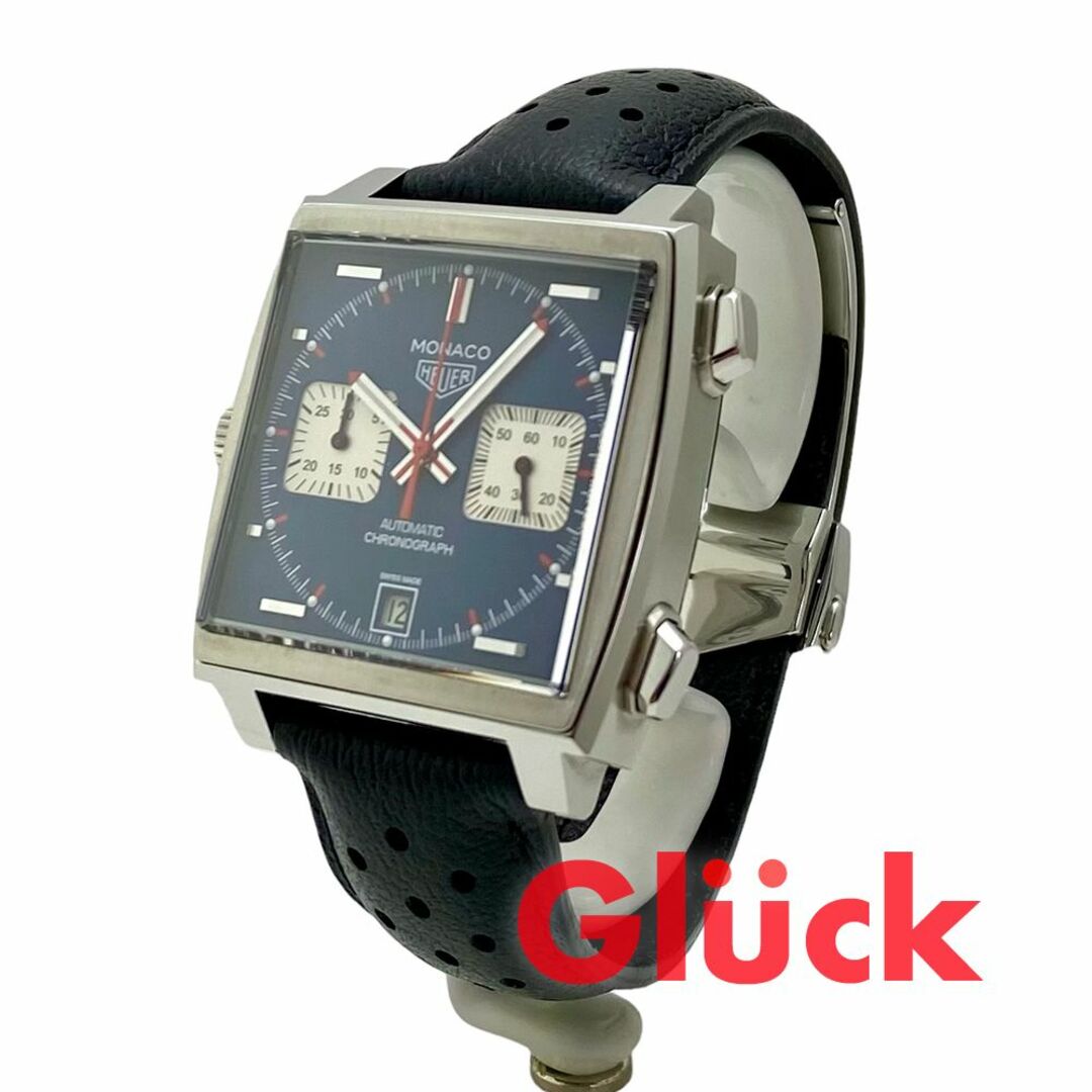 TAG Heuer(タグホイヤー)のタグ・ホイヤー モナコ クロノグラフ CAW211P.FC6356【USED A】：TH20018134 メンズの時計(腕時計(アナログ))の商品写真