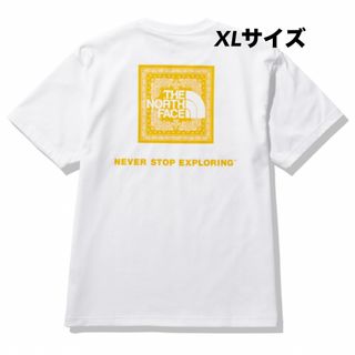 THE NORTH FACE - 【希少XLサイズ‼️】ノースフェイス バンダナ スクエアロゴ Tシャツ