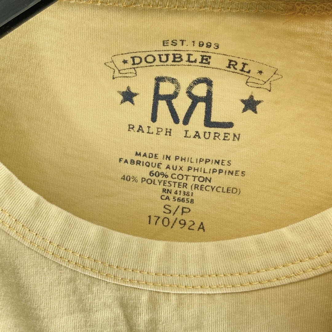 RRL(ダブルアールエル)の22FW 新品 RRL ダブルアールエル ラルフローレン Tシャツ 半袖 S メンズのトップス(Tシャツ/カットソー(半袖/袖なし))の商品写真