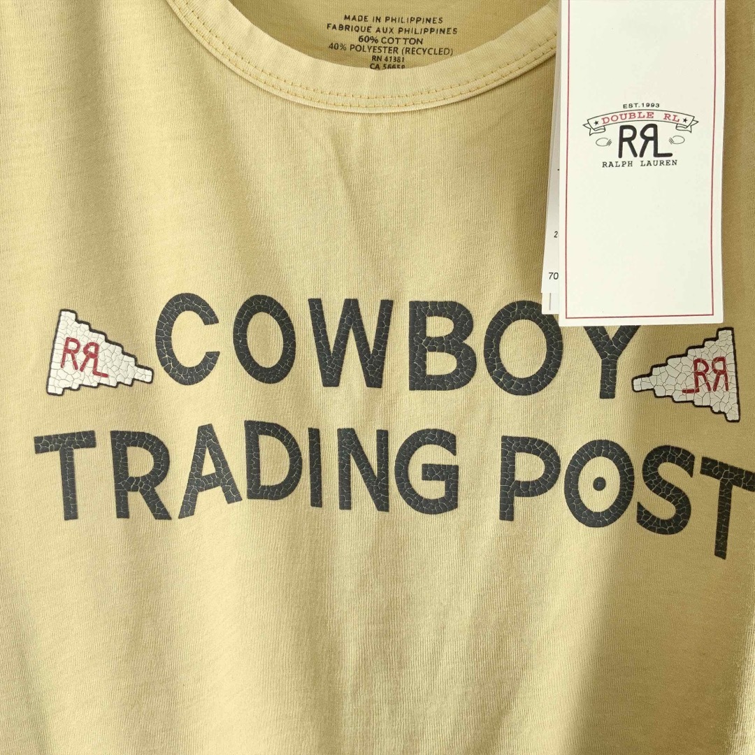 RRL(ダブルアールエル)の22FW 新品 RRL ダブルアールエル ラルフローレン Tシャツ 半袖 S メンズのトップス(Tシャツ/カットソー(半袖/袖なし))の商品写真