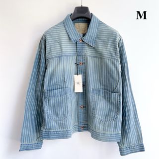 23SS RRL ダブルアールエル インディゴ デニム ストライプ ジャケット