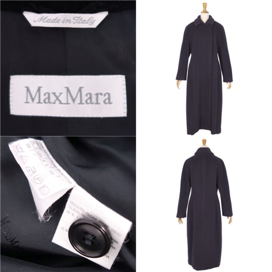 美品 マックスマーラ Max Mara コート 白タグ ロングコート 美品 マックスマーラ Max Mara コート 白タグ ロングコート