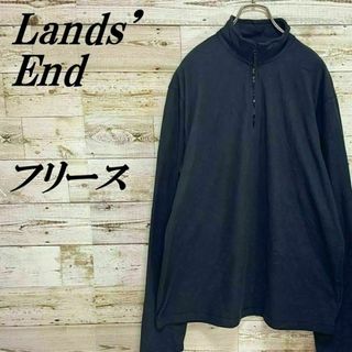 ランズエンド(LANDS’END)の【224】ランズエンドハーフジップフリースジャケット(ブルゾン)