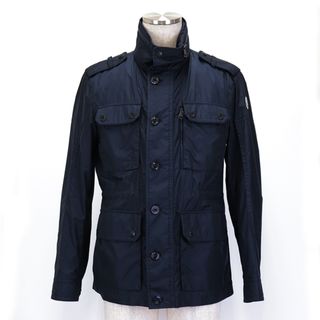 【美品】 モンクレール 2015年 CRISTIAN M-65 ミリタリージャケット ナイロンブルゾン メンズ サイズ 1 ネイビー 紺 MONCLER