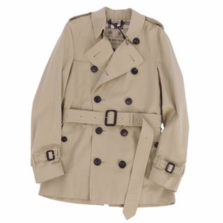 バーバリー(BURBERRY)の未使用 バーバリー BURBERRY コート トレンチコート THE SANDRINGHAM SHORT サンドリンガム 英国製 アウター メンズ 44(XS相当) ベージュ(トレンチコート)