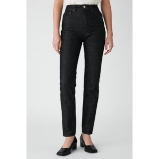 moussy - PLAIN JEANS BLK STRAIGHT SLIM