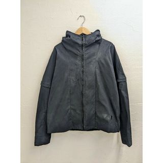 DETACHABLE SLEEVE ZIP UP BLOUSON