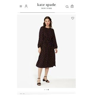 kate spade new york - ハートフェルト ジオ ミディ ドレス