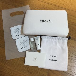 シャネル(CHANEL)のシャネル コスメティックポーチ とサンプルセット(サンプル/トライアルキット)