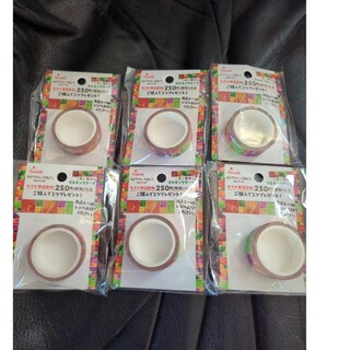 カゴメ(KAGOME)のKAGOME カゴメ 野菜生活100 カゴメ野菜飲料 マスキングテープ6個セット(テープ/マスキングテープ)