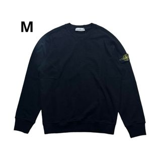 ストーンアイランド(STONE ISLAND)のSTONE ISLAND スウェットシャツ　ブラック　M(スウェット)