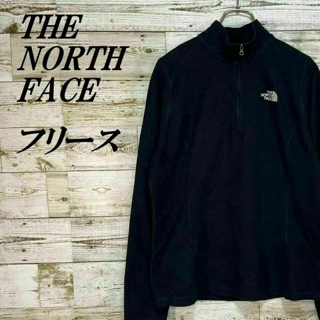 THE NORTH FACE(ザノースフェイス)の【203】USA規格ザノースフェイスハーフジップフリースジャケット刺繍ロゴ メンズのジャケット/アウター(ブルゾン)の商品写真