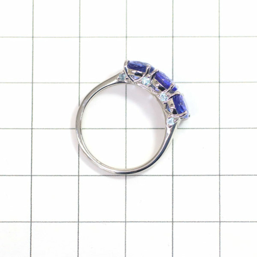 GSTV Pt950 タンザナイト パライバトルマリン リング 3.00ct PT0.10ct レディースのアクセサリー(リング(指輪))の商品写真