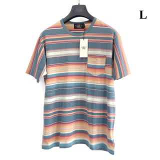 ダブルアールエル(RRL)の23SS 新品 RRL ダブルアールエル ラルフローレン  Tシャツ 半袖 L(Tシャツ/カットソー(半袖/袖なし))